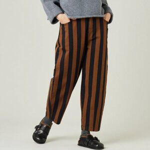 Beyond Nine Rust & Black Striped Remi Jeans - Size M - BRAND NEW WITH TAGS!